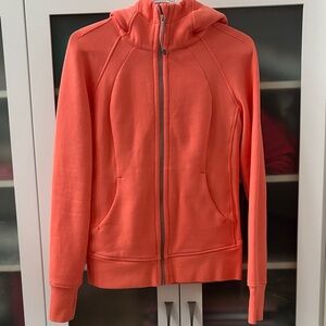 Lululemon Scuba Hoodie Sunny Coral SZ 4 NWOT🧡🧡